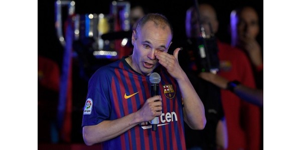 Andrés Iniesta ei ole koskaan saanut punaista korttia urallaan